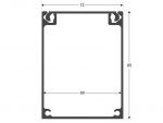 Perfil aluminio DRIVER BOX