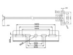 Soporte para proyector 100cm