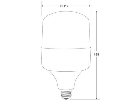 Bombilla LED LOTUS E27 PC