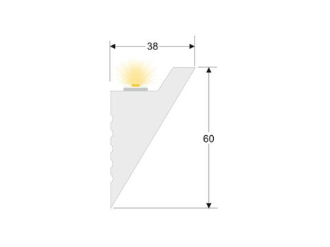 Moldura para Tira Led KB11