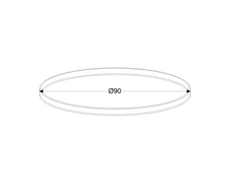 KIT - Perfil aluminio circular RING