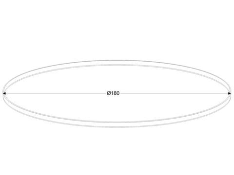 KIT - Perfil aluminio circular RING