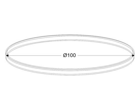 KIT - Perfil aluminio circular RING UP