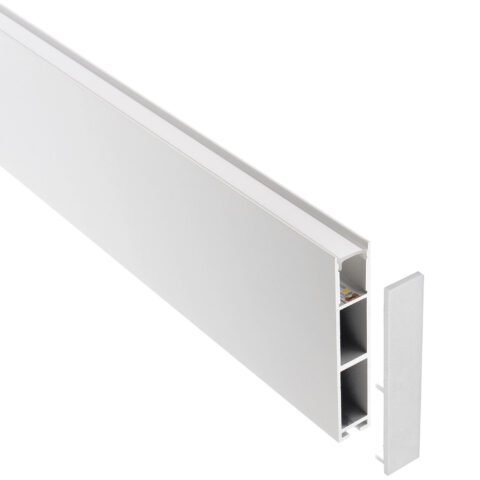 Perfil aluminio PHANTER S1 para tiras LED