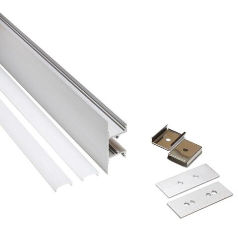 KIT - Perfil aluminio WALL HOS para tiras LED